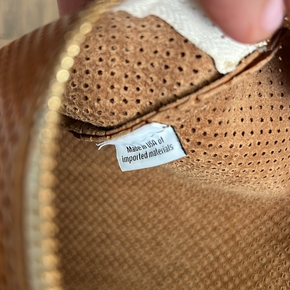 Clare V Grande Fanny Cuoio Perf - Picture 7 of 8